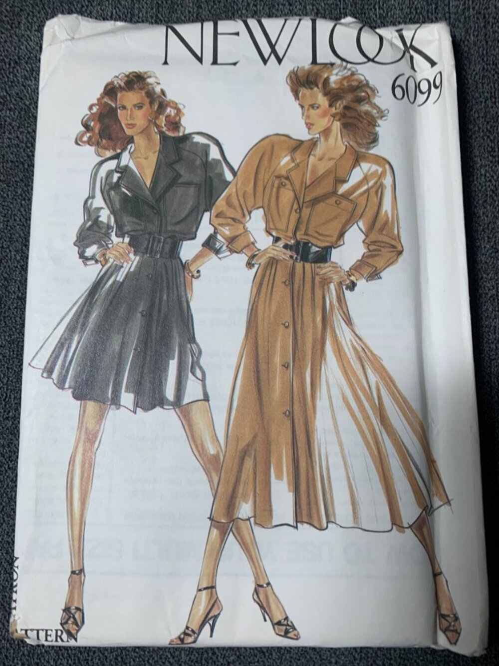 New Look Misses Dress Sewing Pattern Size 8 10 12 14 16 18 6099 - uncut